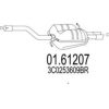 MTS 01.61207 End Silencer